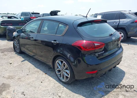 2016 Kia Forte Sx из США, поврежденный, VIN KNAFZ5A34G5590753